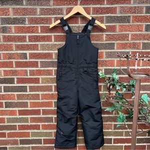 Athletech Kid’s Black Buckled Snow Suit Jumpsuit Ski Suit